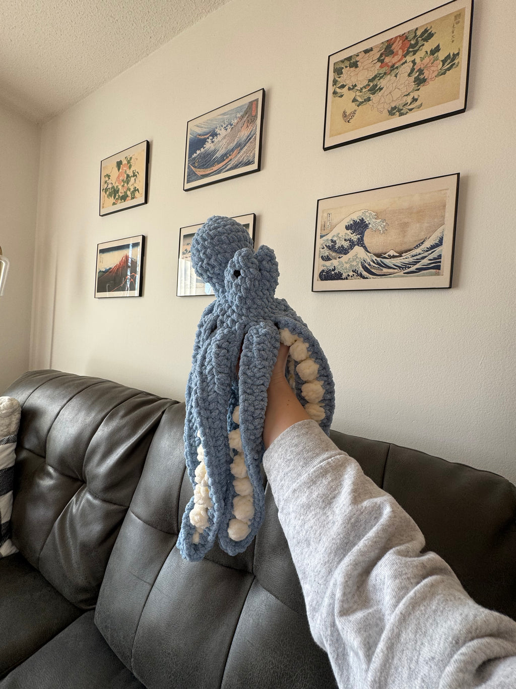 Mini Anchor the Octopus BLUE